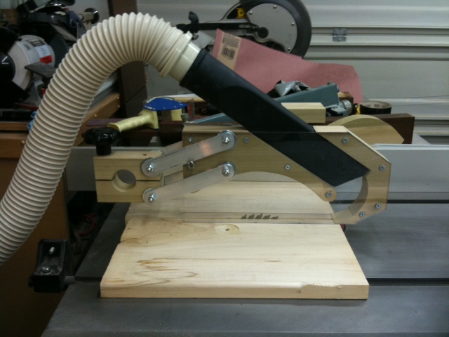 Home Built Table Saw Guarddust Collector Tools The Patriot Woodworker