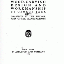 More information about "Wood Carving, Design and Workmanship"