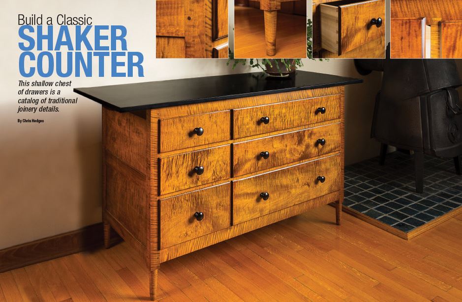 Woodcraft Magazine Issue 81 (Classic Shaker Counter)