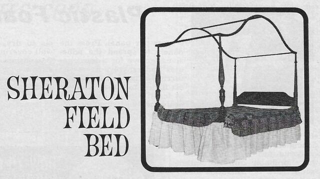 Workbench Magazine September-October 1968 Sheraton Field Bed