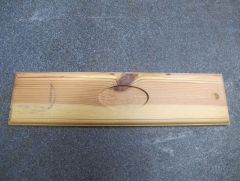 Pine gavel display