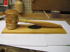 Completed Gavel 1