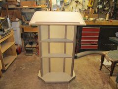 finished pulpit rear