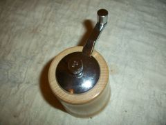 Artisan Pepper mill view (top)