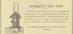 Stanley No 1 Odd Job tool 1897 Update