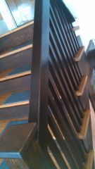 finished handrail