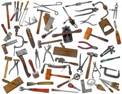Tools Collage Light