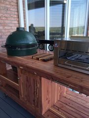 Custom Green Egg Table 1
