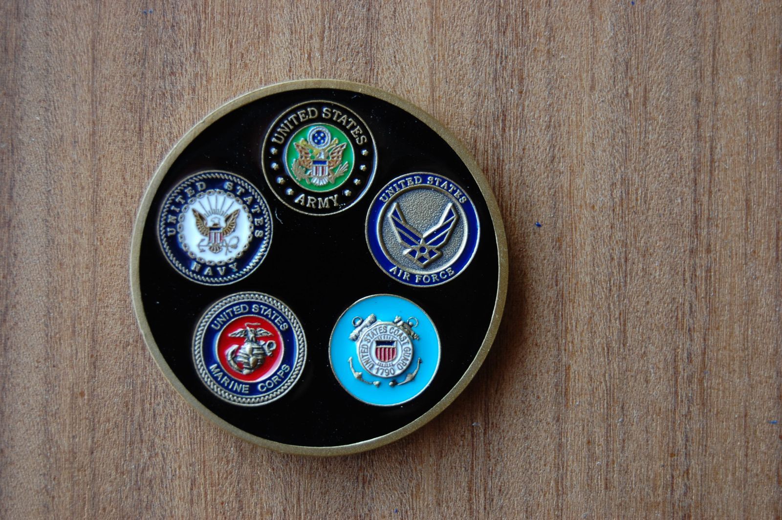 Challenge Coin Included with the George and Sandy Displays Challenge Coin Included with the George and Sandy Displays