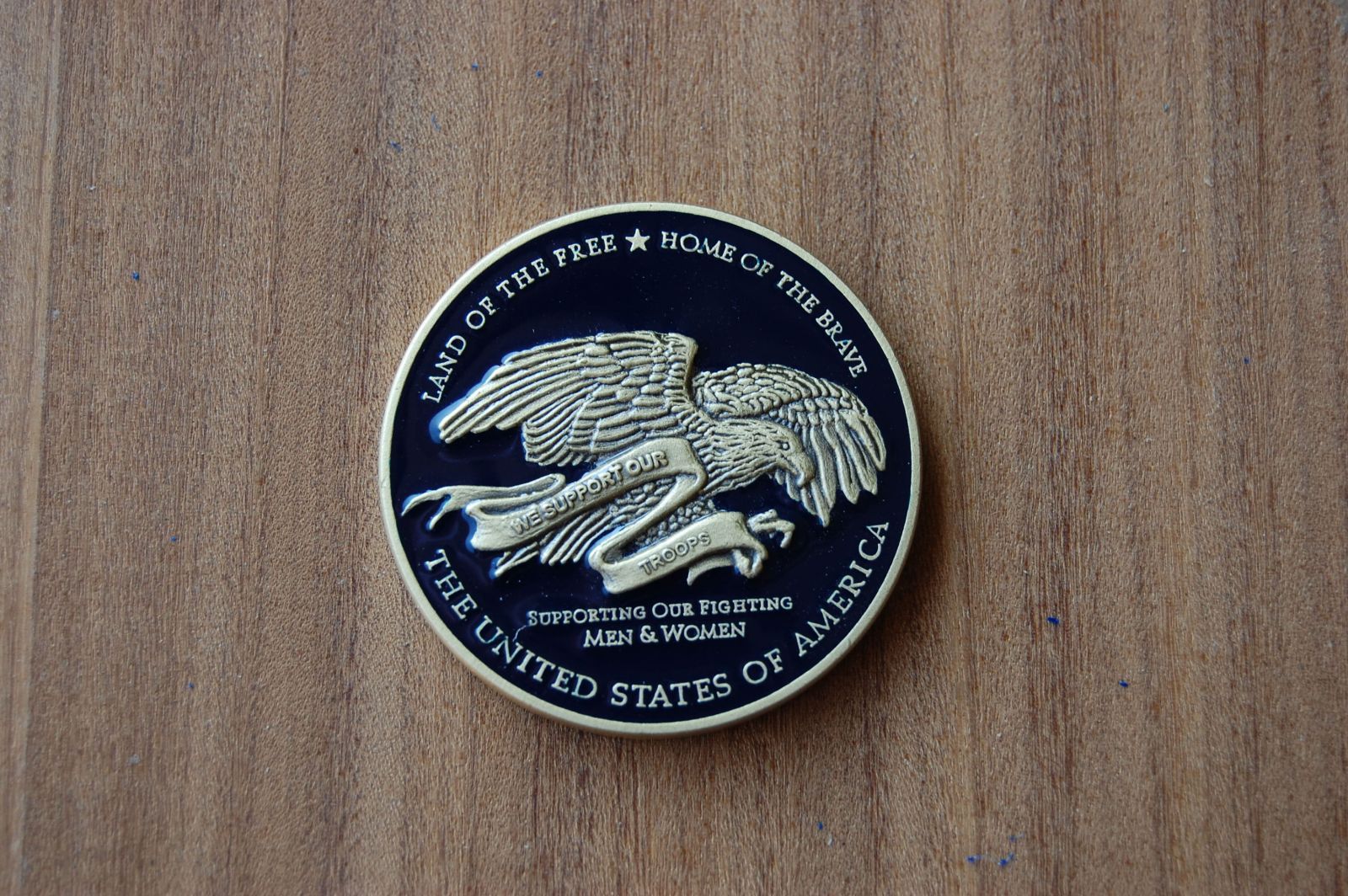 Challenge Coin Included with the George and Sandy Displays Challenge Coin Included with the George and Sandy Displays