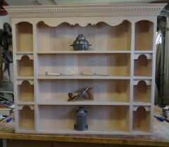 English China Plate Shelf Before Finish (Front)