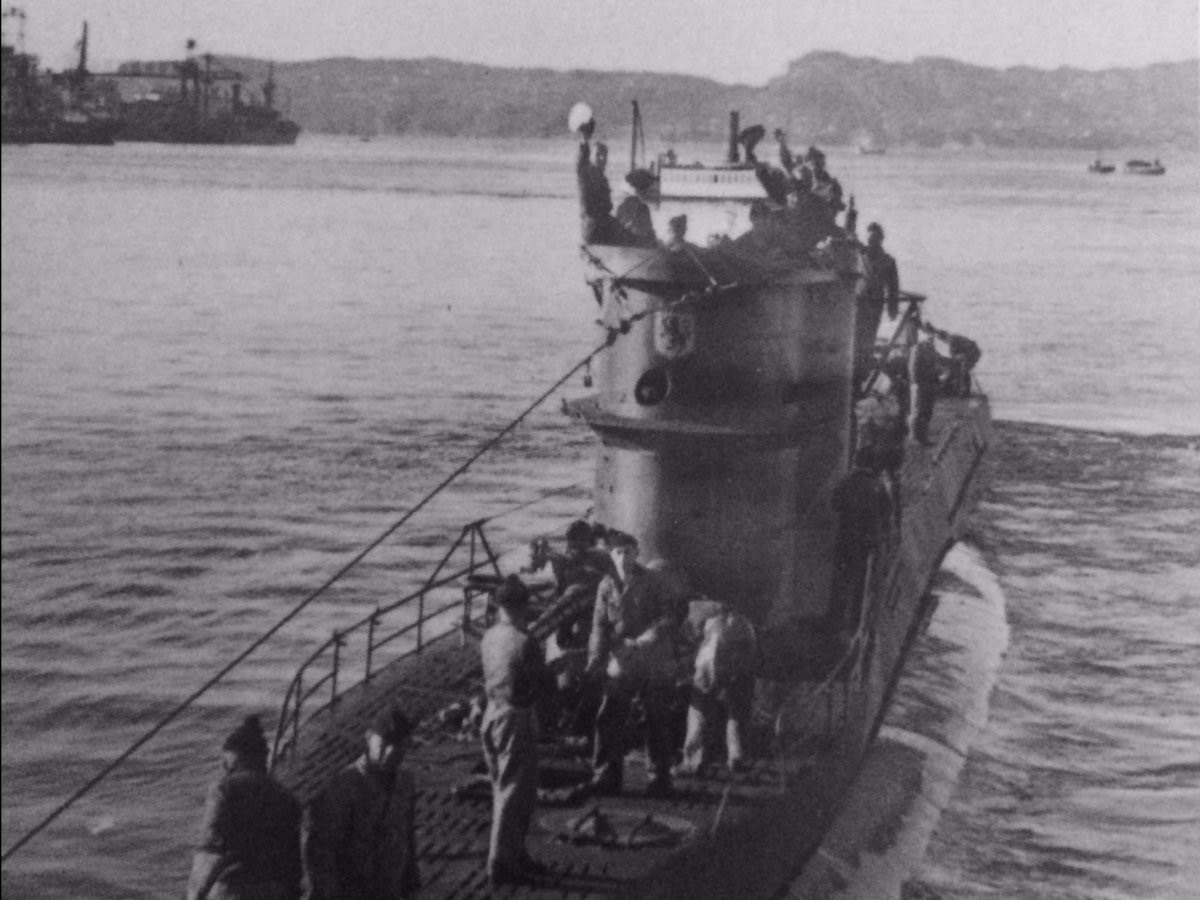 11. Only one outof every four men serving on U-boats              survived.