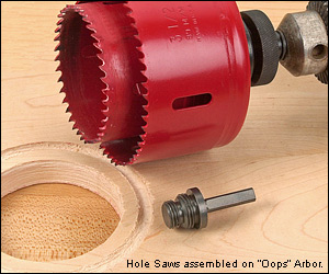 "Oops" Arbor - Woodworking