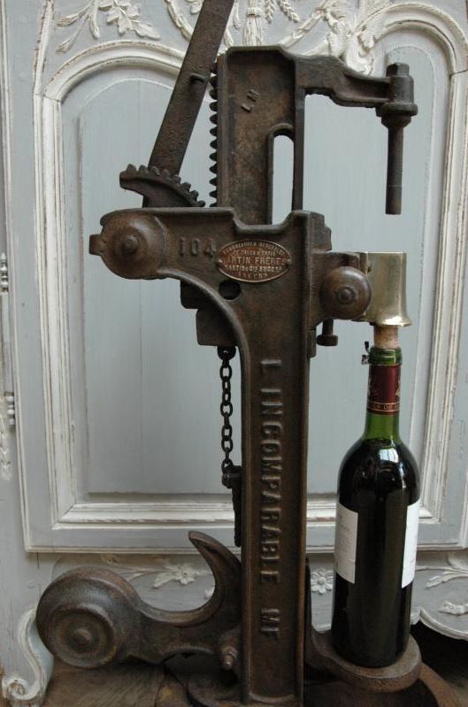 Set-of-2-Antique-French-Corking-Machines