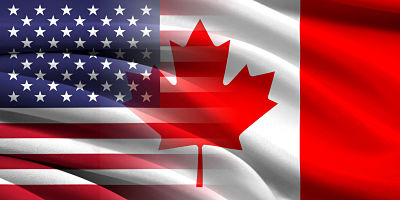 us and ca flag