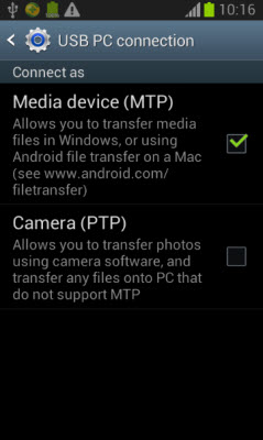 Transfer Pictures from Samsung Galaxy to Computer with USB Cable