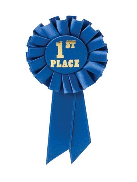Image result for blue ribbon 1st place