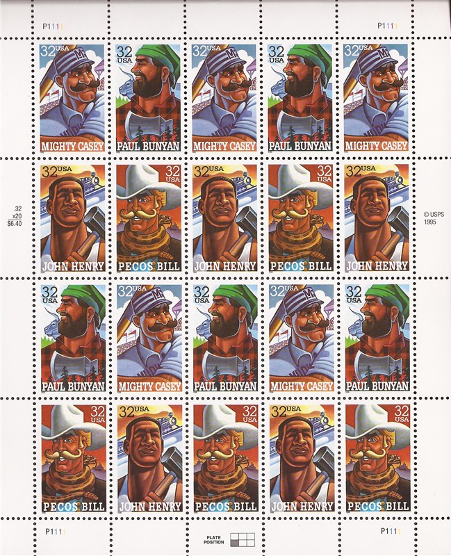 Image result for paul bunyan stamp