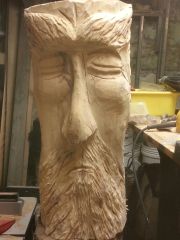 Wizard resting