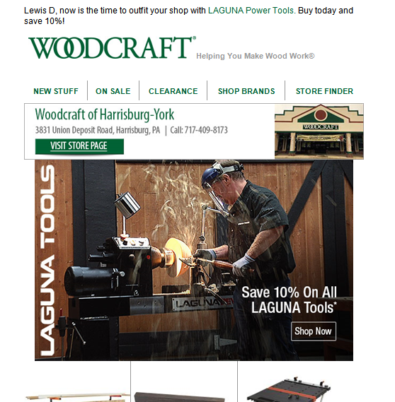Woodcraft Laguna Tool Sale General Woodworking The Patriot Woodworker