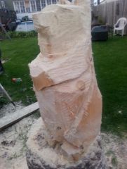 Bear Carving