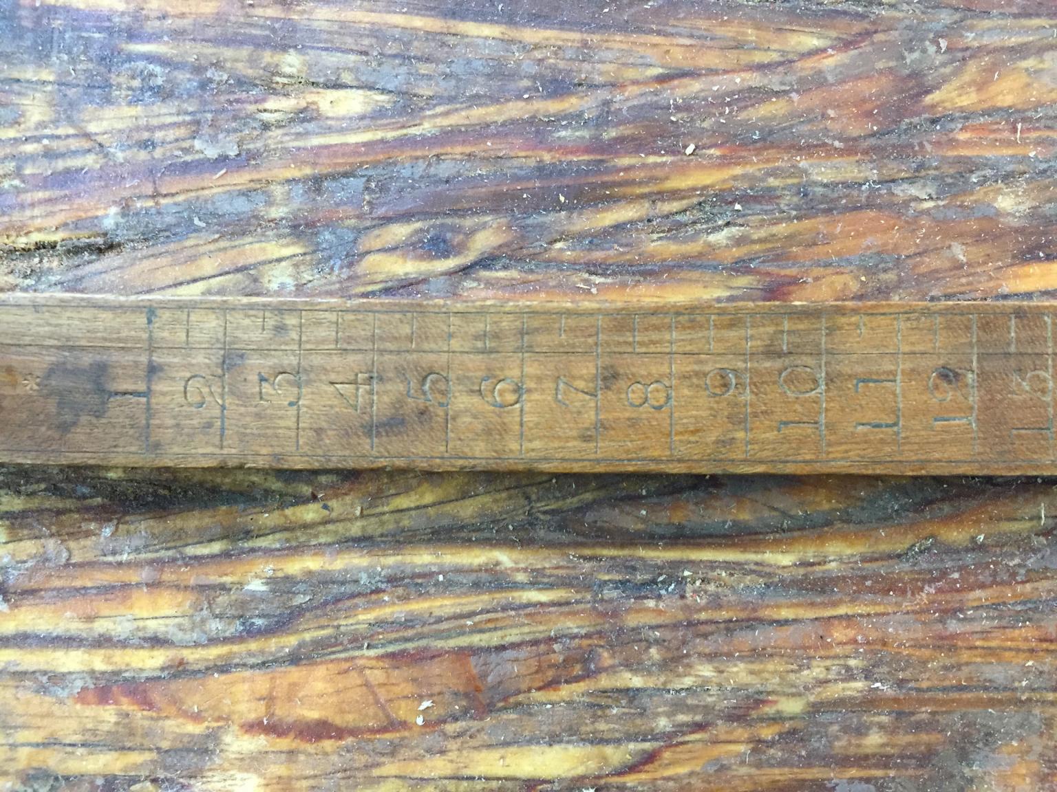 Belcher Bros Shoe Stick shoe scale.jpg