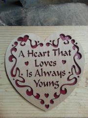 Heart signage