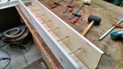 Steam Box Bottom in Place