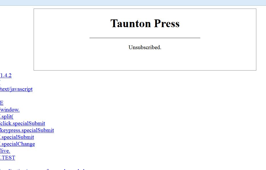 Finally I told them to leave me alone