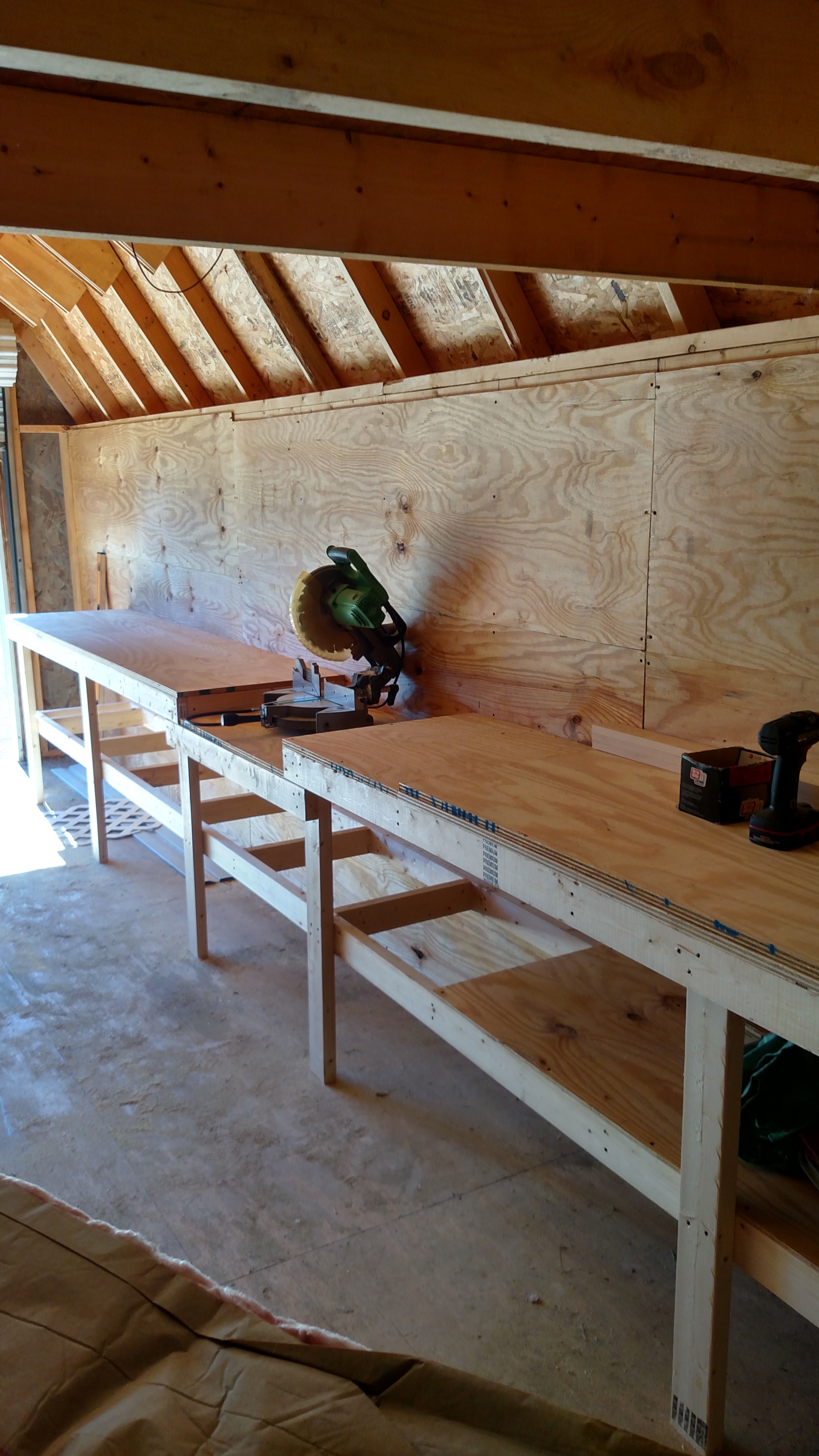 What would be appropriate length for cut off saw wings