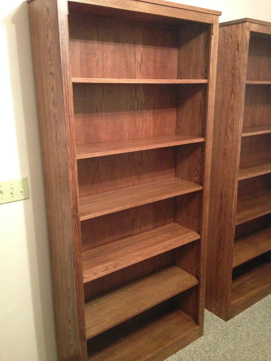 White Oak Bookcases