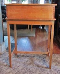 back of the desk