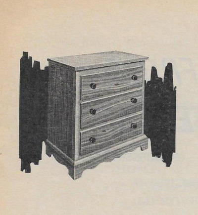 Workbench Magazine Jan-Feb 1967 Chest For Doll Clothes