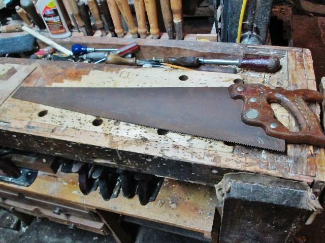 A Rehab Of A Handsaw.