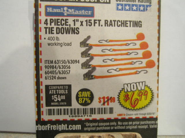 I have used these ratchet clamps