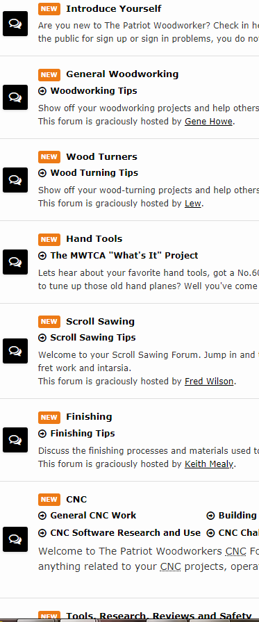 Wood Carving Forum (Resolved)