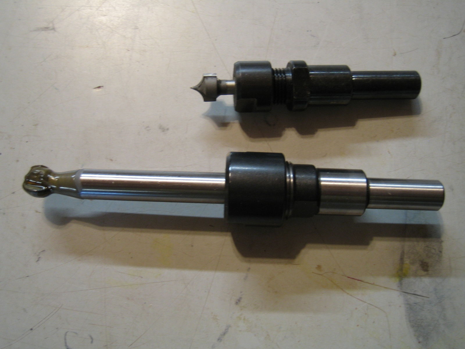 Broken Forstner bit