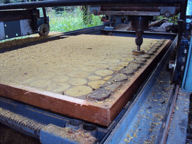 Planing an end grain cutting board