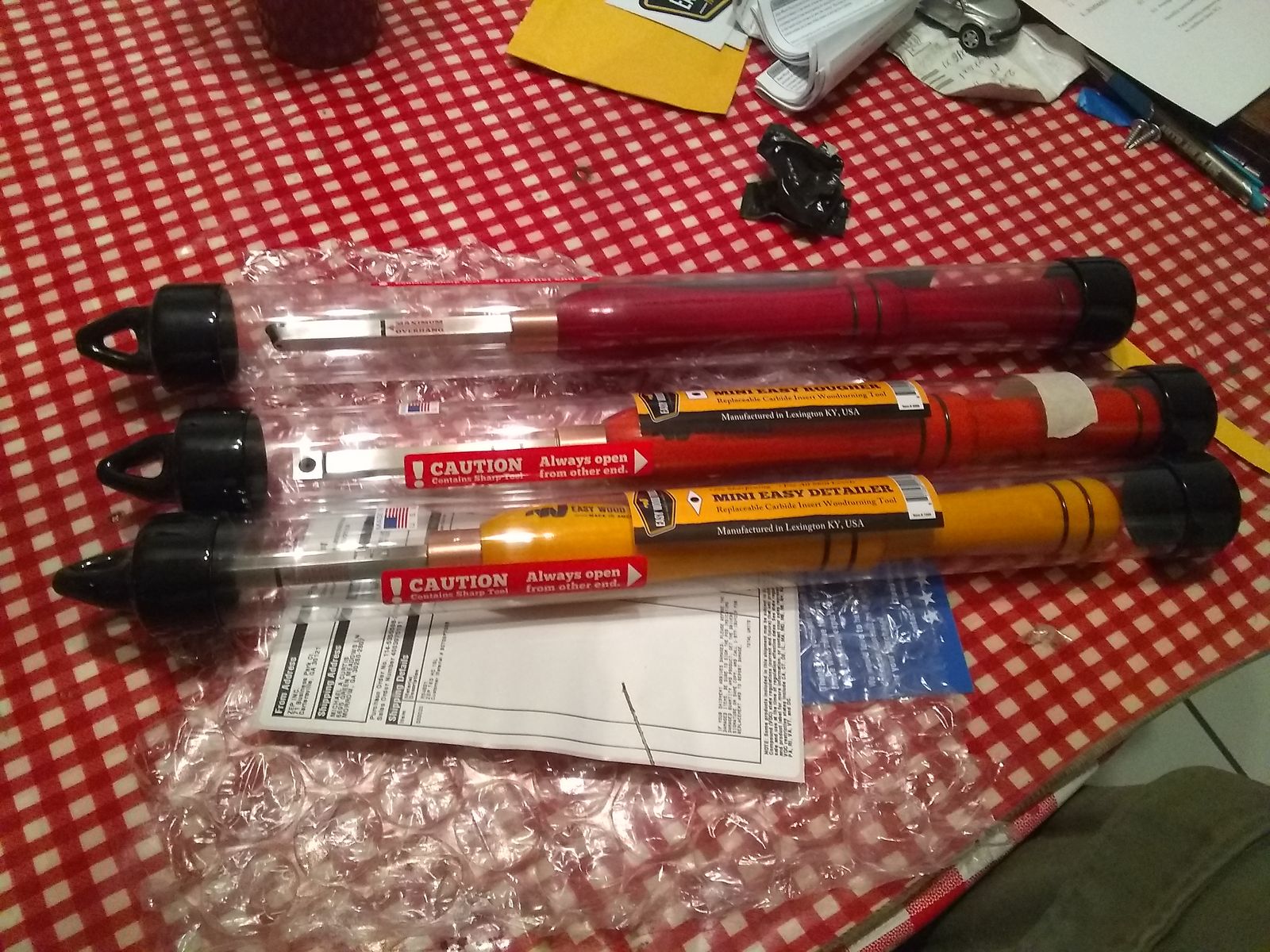 Test drive EWT lathe chisels