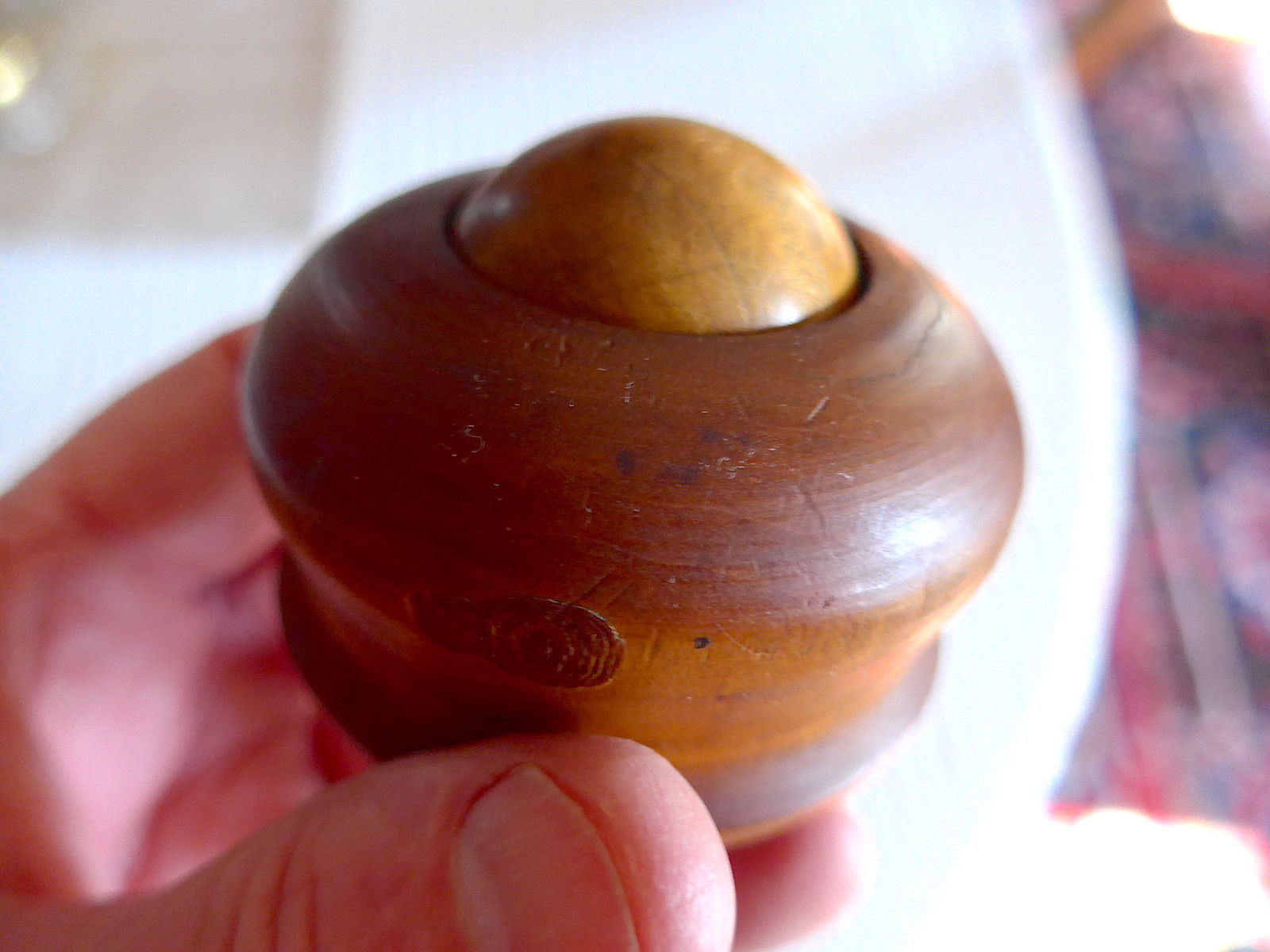 Something wooden from Pratt & Lambert..