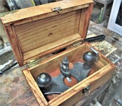 Router Box Project Post, ready for work.JPG