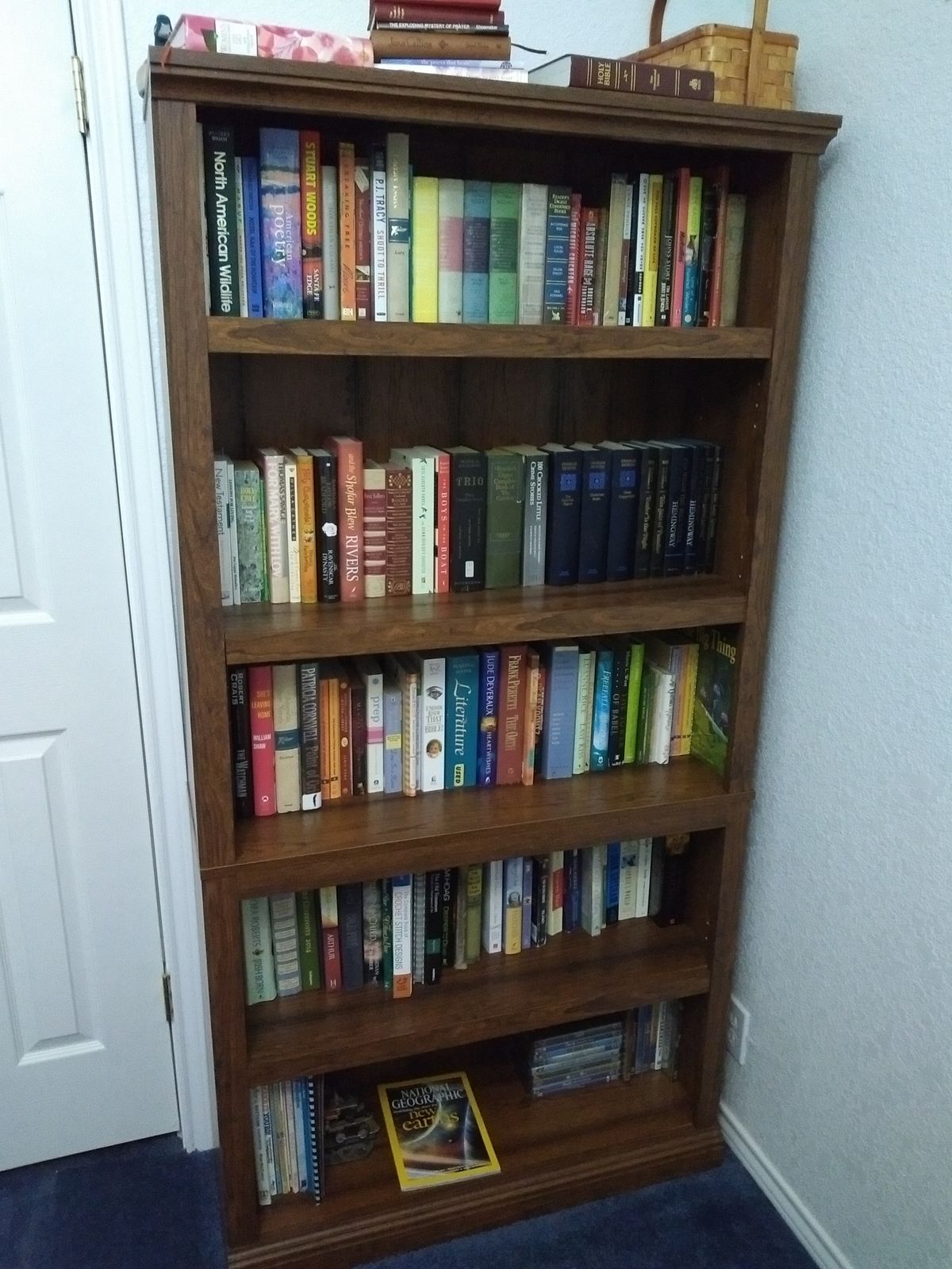 A new bookcase