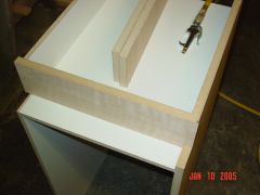 Rebelworl Woodworking. Cabinet to floor toe notch. (11).JPG