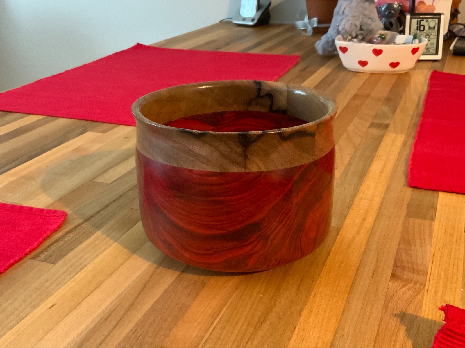 Two bowls.