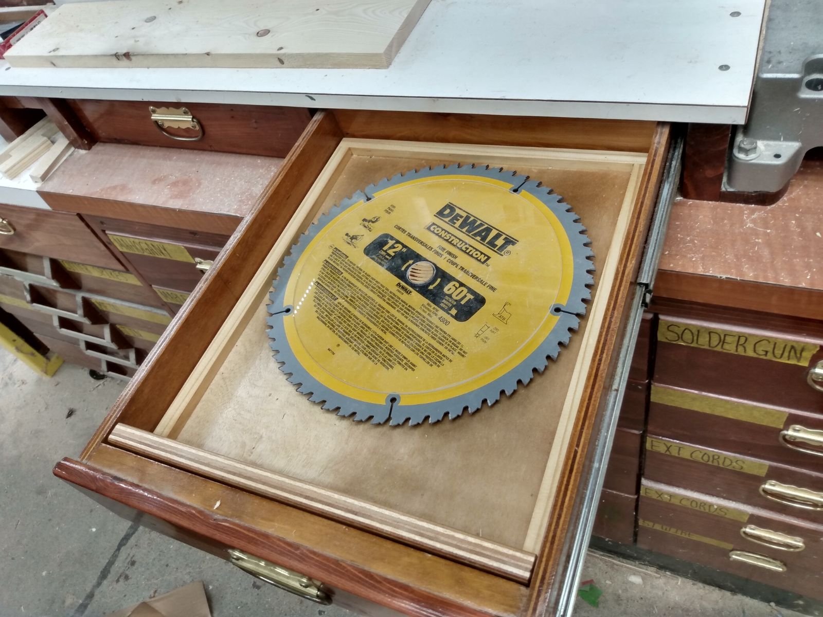 False Bottom Drawer Storage General Woodworking The Patriot Woodworker