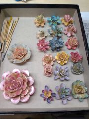 a box full of flowers