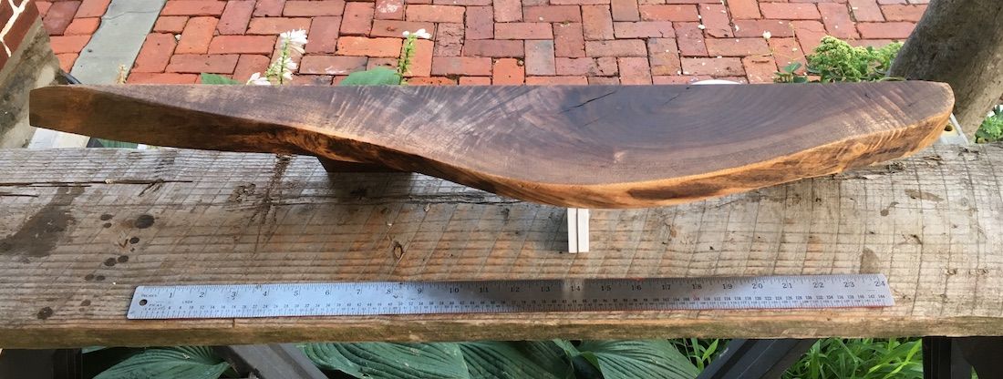 Live Edge Walnut Shelf No. 1