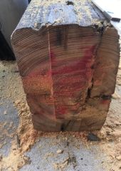 Mid-1800s heartpine post split and resawn 8.JPG