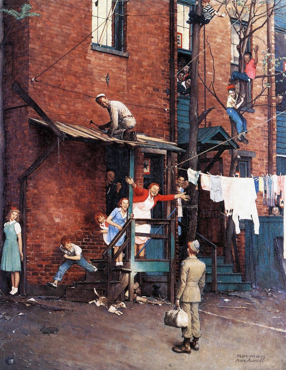 Norman Rockwell Saturday Evening Post May 1945.jpg