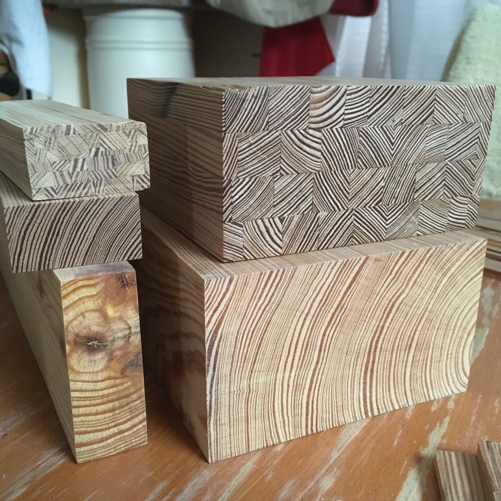 parquet block and stock shaping.JPG